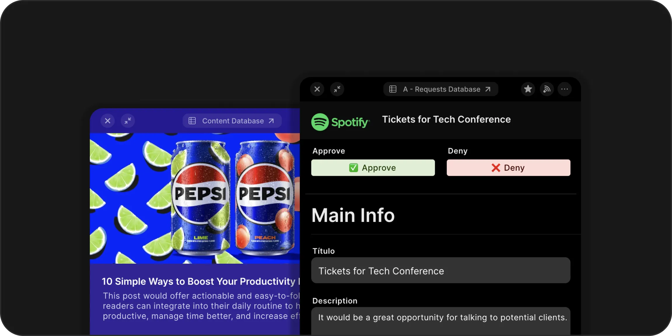 Branded and professional from start to finish