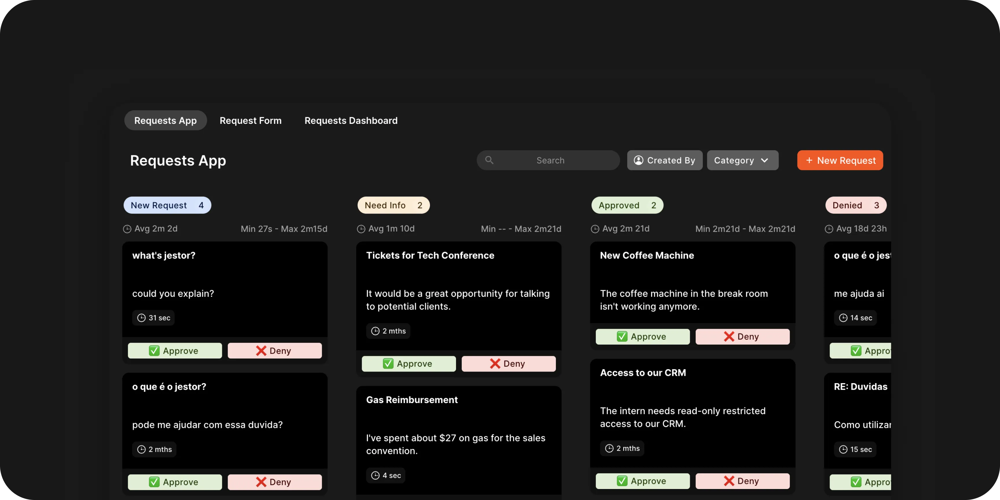Kanban boards in Jestor