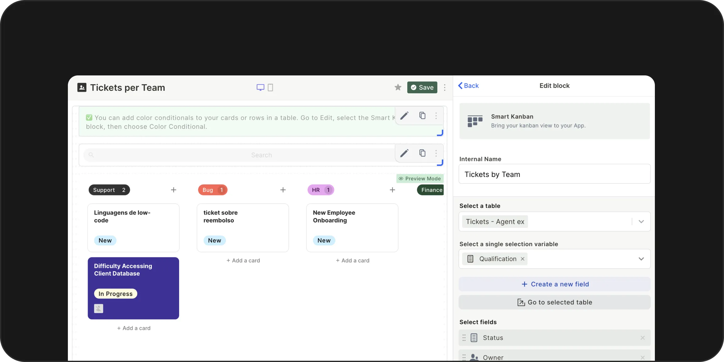 Process management tools in Jestor