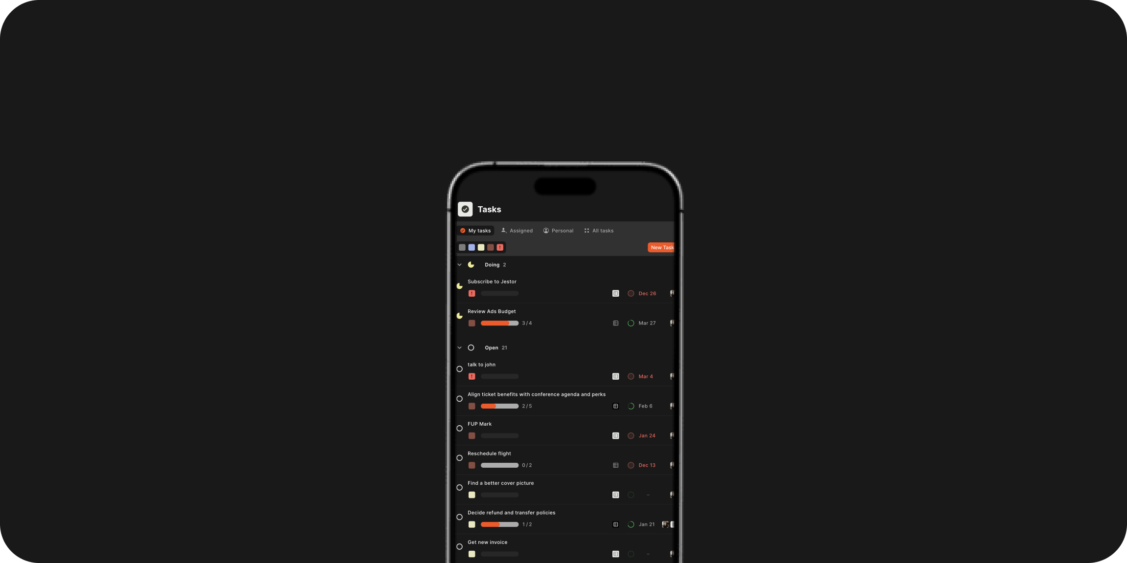 Mobile Task Management